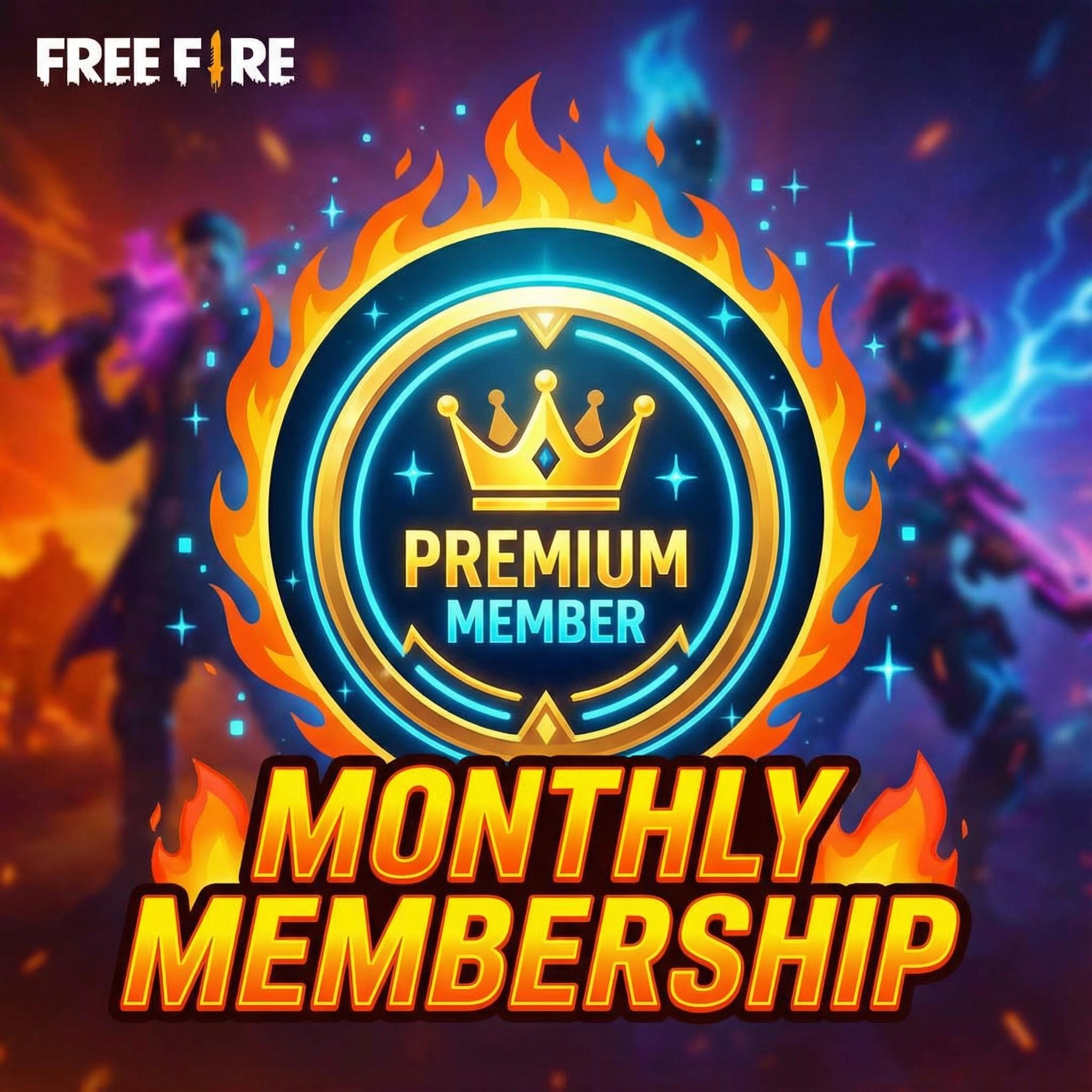 Monthly Membership - Free Fire